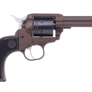 Ruger Wrangler .22LR Midnight Bronze Cerakote 4.6" Barrel - Handsguns | American Guns & Ammo