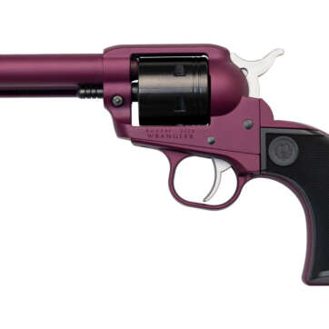 Ruger Wrangler .22 LR, 4.62" Barrel, Black Cherry, 6rd - Handsguns | American Guns & Ammo