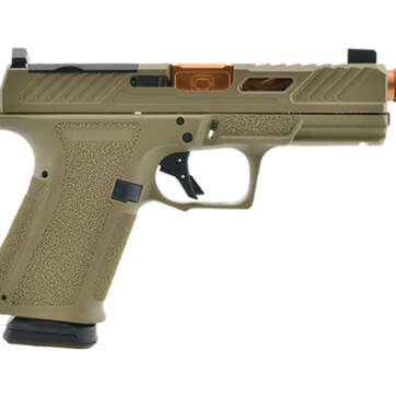 Shadow Systems MR920 Elite 9mm, 4" TiCN Threaded Barrel, Optics Ready, FDE, 15rd - Handsguns | American Guns & Ammo