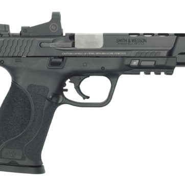 Smith & Wesson M&P9 M2.0, 9mm, 5" Ported Barrel, Crimson Trace Red Dot, 17rd - Handsguns | American Guns & Ammo