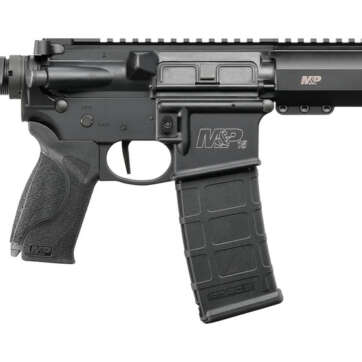 Smith & Wesson M&P15 Pistol 5.56/.223, 7.5" Barrel, SBA3, Black, 30rd - Handsguns | American Guns & Ammo