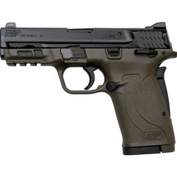 Smith & Wesson M&P Shield EZ .380 ACP, 3.6" Barrel, 3-Dot Sights, Patriot Brown, 8rd - Handsguns | American Guns & Ammo