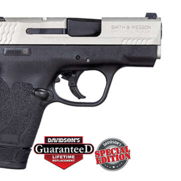 S&W M&P Shield 2.0 9mm Cerakote Shimmering Aluminum Slide, 1 7rd & 1 8rd Mag - Handsguns | American Guns & Ammo