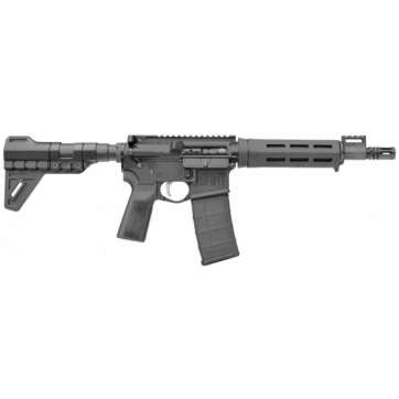 Springfield SAINT AR-15 Pistol, 223REM/556NATO, 9.6" Barrel, 1:8 Twist, A2 Flash Hider, M-LOK Pistol Grip, Trinity Force Breach Blade, 30Rd, Mag - Handsguns | American Guns & Ammo