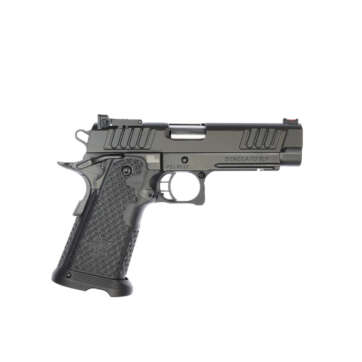 Staccato P 9mm, 4.4" Bull Barrel, SS Barrel, Dawson Precision FO Front, DLC, 20rd - Handsguns | American Guns & Ammo