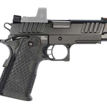 Staccato C2 TAC DUO Carry 9mm, 3.9" Bull Barrel, Carry DUO Sights, DLC, 16/17rd - Handsguns | American Guns & Ammo
