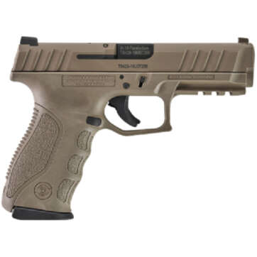 Stoeger STR-9 9mm, 4.17" Barrel, 3x Backstraps, Paddle Holster, FDE, 3x15rd Mags - Handsguns - American Guns & Ammo