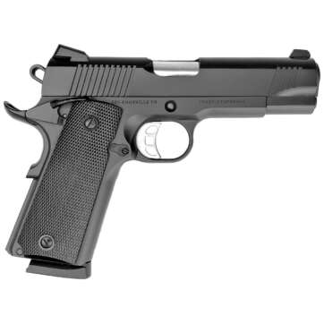 SDS B45 1911, 45 ACP, 4.25" Barrel, Steel Frame, Cerakote Black, Novak Style 3-Dot Sights, 8 Rounds - Handsguns | American Guns & Ammo