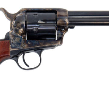 Uberti 1873 Cattleman Ursus 10mm, 5.5" Ported Barrel, Special Make Up, Case-Hardened, 6rd - Handsguns | American Guns & Ammo