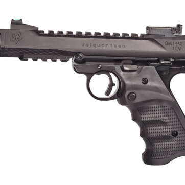 Volquartsen Black Mamba-TF .22 LR, 4.5" Barrel, FO Front & Rear, Black, 10rd - Handsguns | American Guns & Ammo