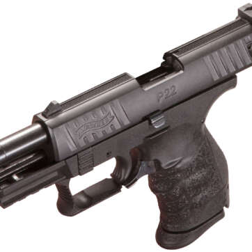 Walther P22 Q *Certified Used* .22 LR, 3.42" Barrel, 3-Dot Sights, Black, 10rd - Handsguns | American Guns & Ammo