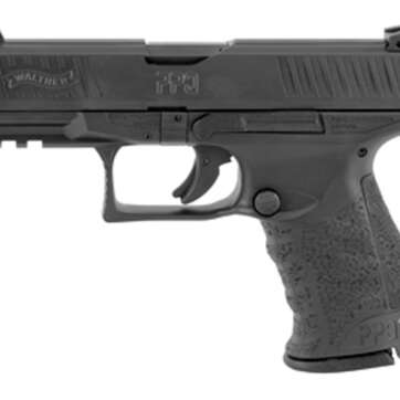 Walther PPQ M2 *Certified Used* 9mm, 4" Barrel, 3-Dot Adj. Low Profile, Black, 2x 15rd Mags - Handsguns | American Guns & Ammo