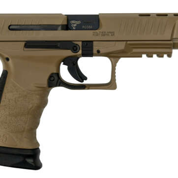 Walther Limited Production PPQ Classic 9mm, 5" Barrel, Full Coyote Tan, 2x 15rd - Handsguns | American Guns & Ammo