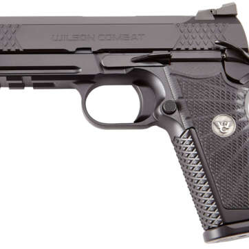 Wilson Combat EDCX9 9mm, 4" Barrel, Black Armor Tuff Finish, Green FO, Black, 15rd - Handsguns | American Guns & Ammo