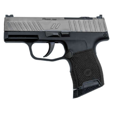 ZEV Tech Z365 Octane Gun Mod 9mm, 3.1" Barrel, Optics Ready, Zev Laser Stipple, Black/Titanium, 10rd - Handsguns | American Guns & Ammo