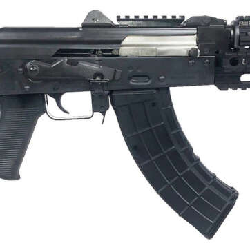 Zastava ZPAP92 AK-47 Pistol 7.62 x 39 10" Barrel W/Night Brake, Top Rail, SBA3 Brace, 30rd Mag - Handsguns | American Guns & Ammo