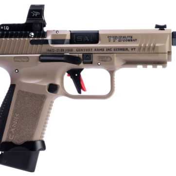 CANIK TP9 ELITE COMBAT FLAT DARK EARTH 9MM 4.7" BARREL 18-ROUNDS W/ MECANIK MO2 - 3 Dot | American Guns & Ammo