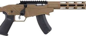 RUGER PRECISION RIMFIRE DARK EARTH .22 MAG 18" BARREL 15-ROUNDS - Bolt Action Rifles - American Guns & Ammo