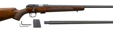 CZ 457 AMERICAN .22 LR/.17 HMR 24" 5 ROUNDS TURKISH WALNUT - Bolt Action Rifles | American Guns & Ammo