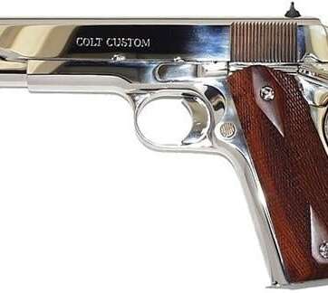 COLT FIREARMS GOVERNMENT STAINLESS .38 SUPER 5" BARREL 9-ROUNDS - 1911 | American Guns & Ammo