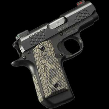 KIMBER MICRO 9 KHX GRAY 9MM 3.15" BARREL 7-ROUNDS HOGUE G-MASCUS G10 GRIPS - 1911 | American Guns & Ammo