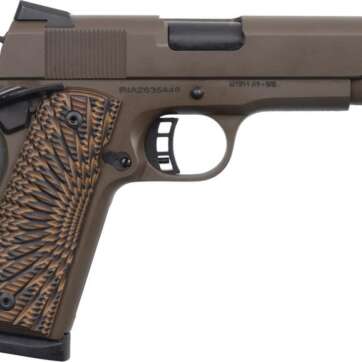 ROCK ISLAND ARMORY M1911-A1 ROCK PATRIOT BROWN .45 ACP 4.25" BARREL 8-ROUNDS ROCK ISLAND ARMORY M1911-A1 ROCK PATRIOT BROWN .45 ACP 4.25" BARREL 8-ROUNDS - 1911 - American Guns & Ammo