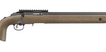 RUGER AMERICAN RIMFIRE LONG RANGE TARGET BROWN .22 LR 22" 10 ROUNDS - Bolt Action Rifles - American Guns & Ammo