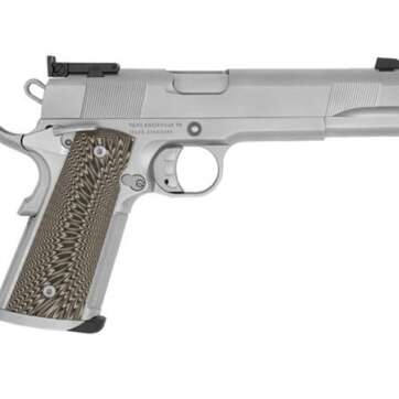 TISAS 1911 MATCH STAINLESS .45 ACP 5" BARREL 8-ROUNDS - 1911 | American Guns & Ammo