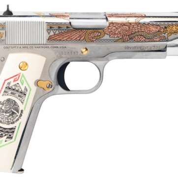 COLT FIREARMS 1911 GOVERNMENT CLASSIC STAINLESS .38 SUPER 5" BARREL 9-ROUNDS CUSTOM 1 OF 500 - 1911 | American Guns & Ammo