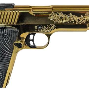 EAA CORP MC1911 DELUXE GOLD .45 ACP 5" BARREL 8-ROUNDS ENGRAVED - 1911 | American Guns & Ammo