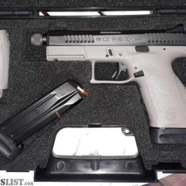 CZ P-10 C Suppressor-Ready Urban Grey - 4.6" 9mm - Hand Guns | American Guns & Ammo