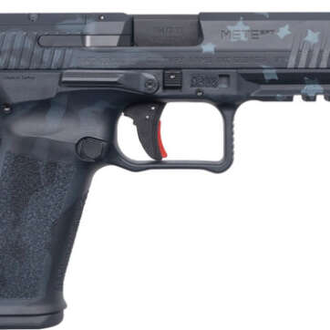 Canik Mete SFT 9mm, 4.46" Barrel, "We the People" Blue Cerakote, Polymer Frame, 20rd - Exclusive Guns | American Guns & Ammo