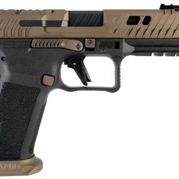 Canik TTI Combat 9mm, 4.6" Ported Barrel, Burnt Bronze Cerakote, Optic Ready, 18rd Canik - Guns | American Guns & Ammo