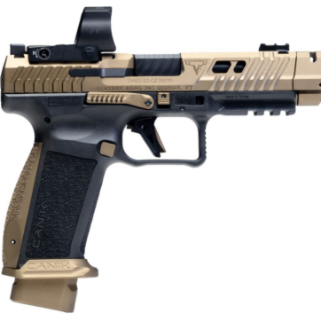 CANIK TTI Combat 9mm, 4.6" Barrel, MeCanik MO3 Optic Included, 18rd Canik - Guns | American Guns & Ammo
