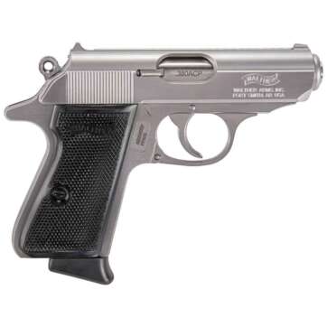 Walther PPK/S 380 Auto (ACP) 3.3in Stainless Pistol - 7+1 Rounds - HANDGUNS - American Guns & Ammo