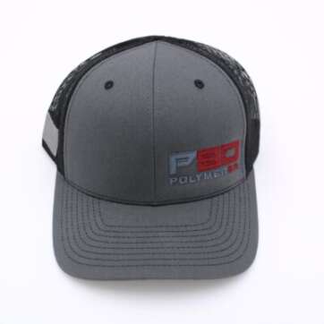 P80 Hat, Charcoal and Black P80 Hat, Charcoal and Black - APPAREL & SWAG - American Guns & Ammo