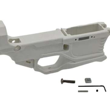 RL556v3 AR15 Blank – White - AR RECEIVER BLANKS - American Guns & Ammo