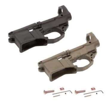 G150 AR-15 80% Receiver 2 Pack – Black and FDE - AR RECEIVER BLANKS - American Guns & Ammo