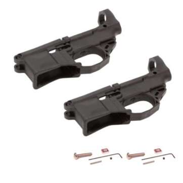 P80 G150 AR-15 80% Receiver Kit – Black - AR RECEIVER BLANKS - American Guns & Ammo