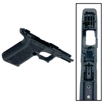 PF940Cv1 Compact Bridge Frame Only – Black - PISTOL BLANKS - American Guns & Ammo