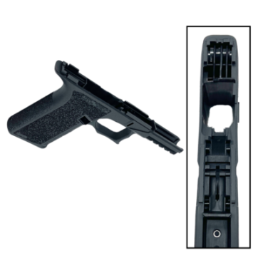 PF940v2 Full Size Bridge Frame Only – Black - PISTOL BLANKS - American Guns & Ammo