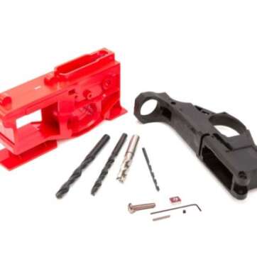 P80 G150 AR-15 80% Receiver Kit – Black - AR RECEIVER BLANKS - American Guns & Ammo