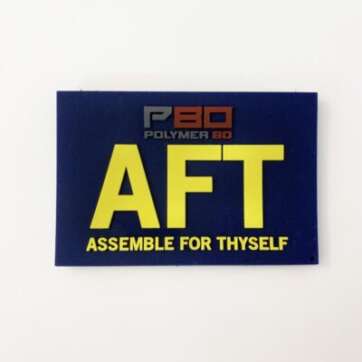 P80 AFT Patch - THE AFT AGENCY | American Guns & Ammo