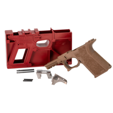 PF940C 80% Compact Pistol Frame Kit – Flat Dark Earth - FRAMES AND JIGS | American Guns & Ammo