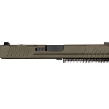 P80 Optic Cut Slide Assembly – PF940v2/PFS9 – Flat Dark Earth - FULL SIZE SLIDE ASSEMBLIES | American Guns & Ammo