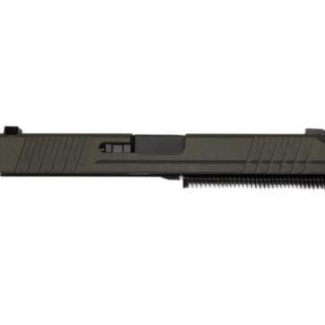 P80 Full Size Slide Assembly – PF940v2/PFS9 – OD Green - FULL SIZE SLIDE ASSEMBLIES | American Guns & Ammo