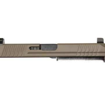 P80 Full Size Slide Assembly -PF940v2/PFS9 – Flat Dark Earth - FULL SIZE SLIDE ASSEMBLIES | American Guns & Ammo