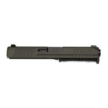 P80 Compact Slide Assembly – PF940C/PFC9 – OD Green - COMPACT SLIDE ASSEMBLIES | American Guns & Ammo