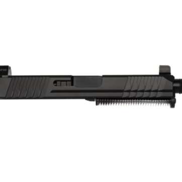 P80 Compact Slide Assembly -PF940C/PFC9 – Black - COMPACT SLIDE ASSEMBLIES | American Guns & Ammo