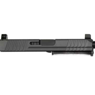 P80 Compact Slide Assembly -PF940C/PFC9 – Grey - COMPACT SLIDE ASSEMBLIES | American Guns & Ammo